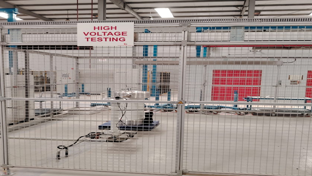 High Voltage Testing Area